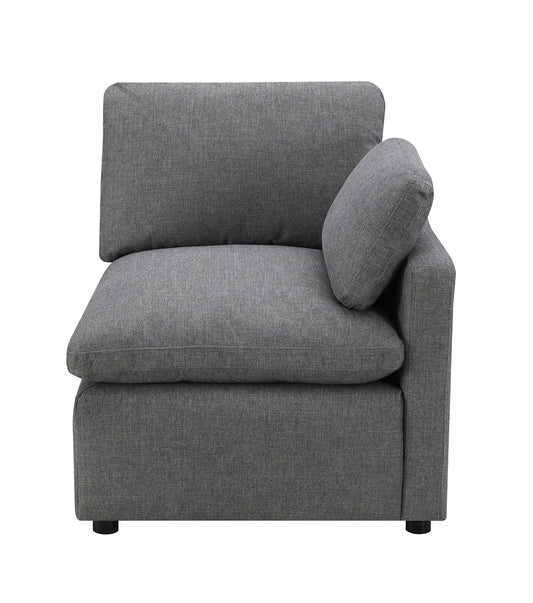 Chaise Latérale Droite / Modulaire / Gris Foncé / MA99076