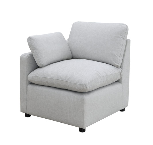 Chaise Latérale Gauche / Modulaire / Gris Pâle / MA99076
