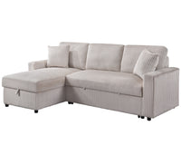 Belmar - Sofa-Lit Sectionnel - Gris foncé