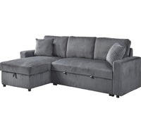 Belmar - Sofa-Lit Sectionnel - Gris foncé