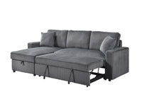 Belmar - Sofa-Lit Sectionnel - Gris foncé