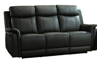 Sofa Inclinable/ Cuir Noir/ # MA99840