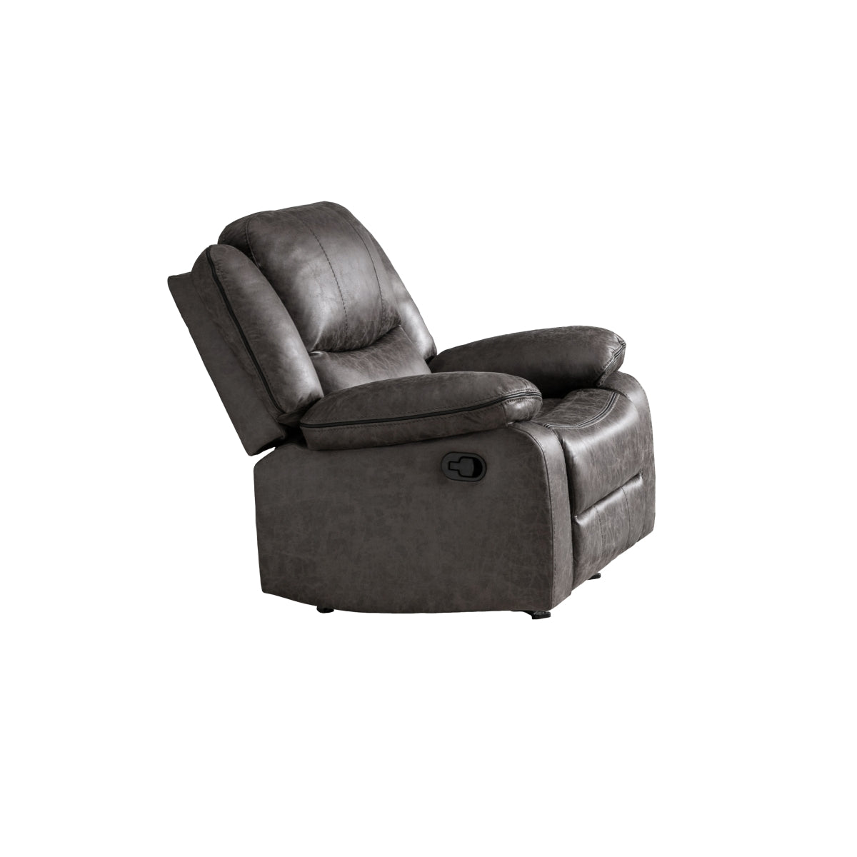 Chaise Manuelle Inclinable à Bascule | Gris | 1-YRG49899