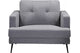 Chaise Avery Élégante | Gris | 1-YRG36899