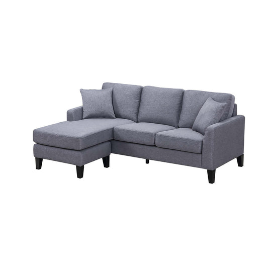 Malven | Sofa Sectionnel | Chaise Longue Réversible | Gris | CS3-YGL21999