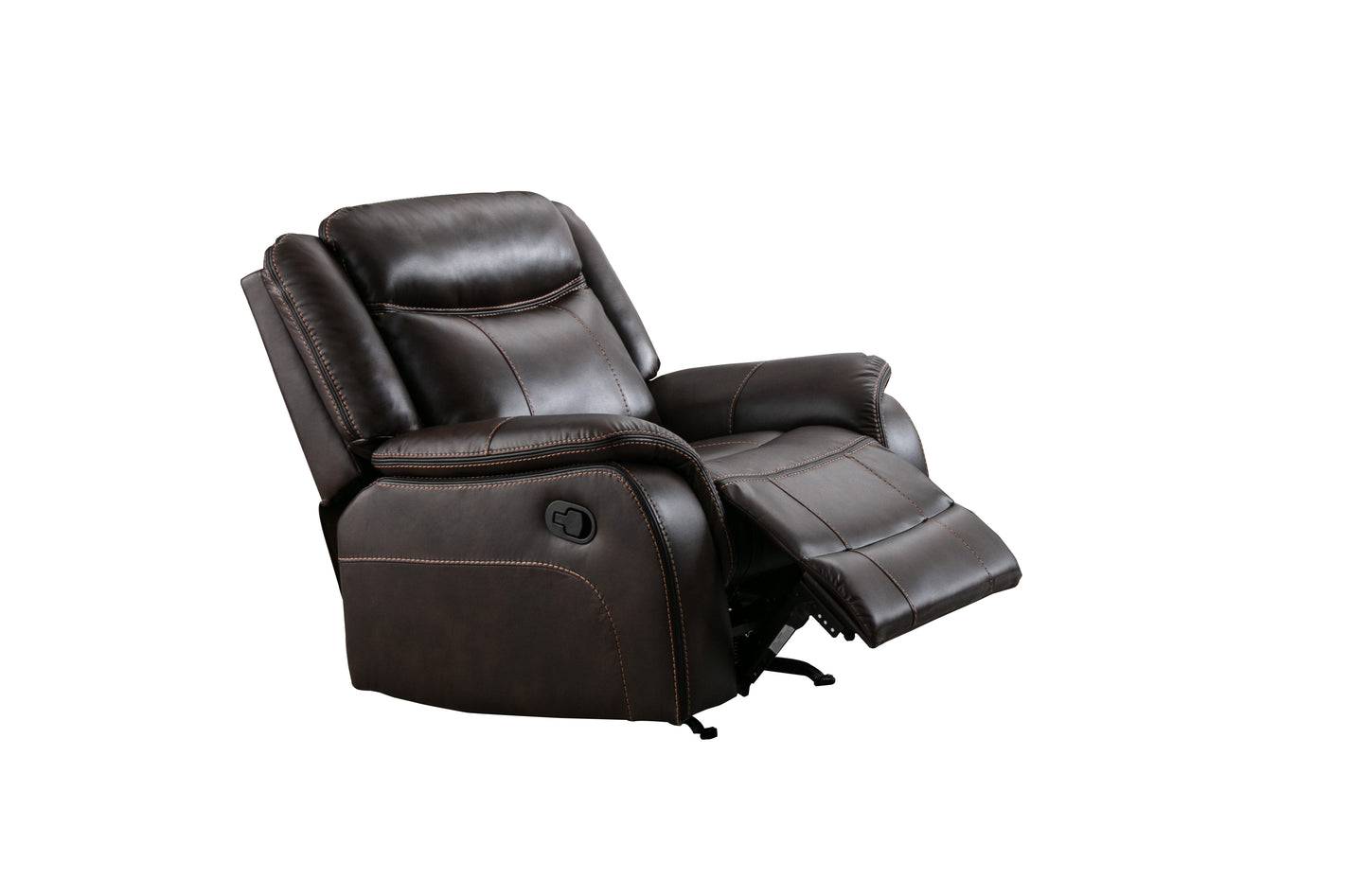 Chaise Inclinable Brun en imitation Cuir #99926BRW-1C