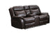Causeuse 2 inclinable Place Brun Inclinable en imitation de Cuir #99926BRW-2C