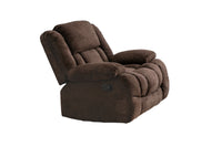 Chaise Manuelle Inclinable à Bascule Presley | Brun | 1-WRB82999