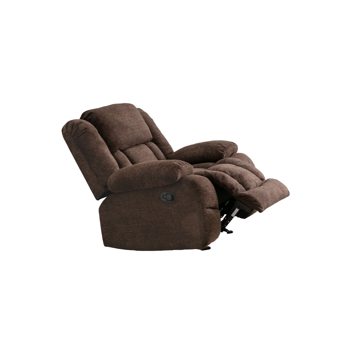 Chaise Manuelle Inclinable à Bascule Presley | Brun | 1-WRB82999