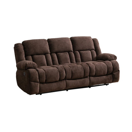 Sofa Manuel Inclinable Presley | Brun | 3-WRB82999