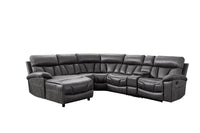 Nordan | Sofa Sectionnel Modulaire | 6-Pièces | Chaise Côté Gauche Inclinable | Gris | L6SSYRG13999