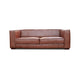 Sofa Collection Salvador en Cuir Véritable | Brun Chaud | 3-CHC55999