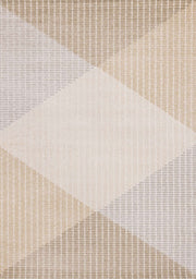 Beige et gris / 5'3" x 7'7"