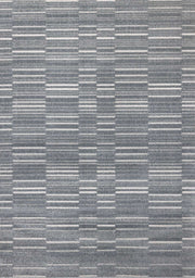 Bleu et blanc / 5'3" x 7'7"