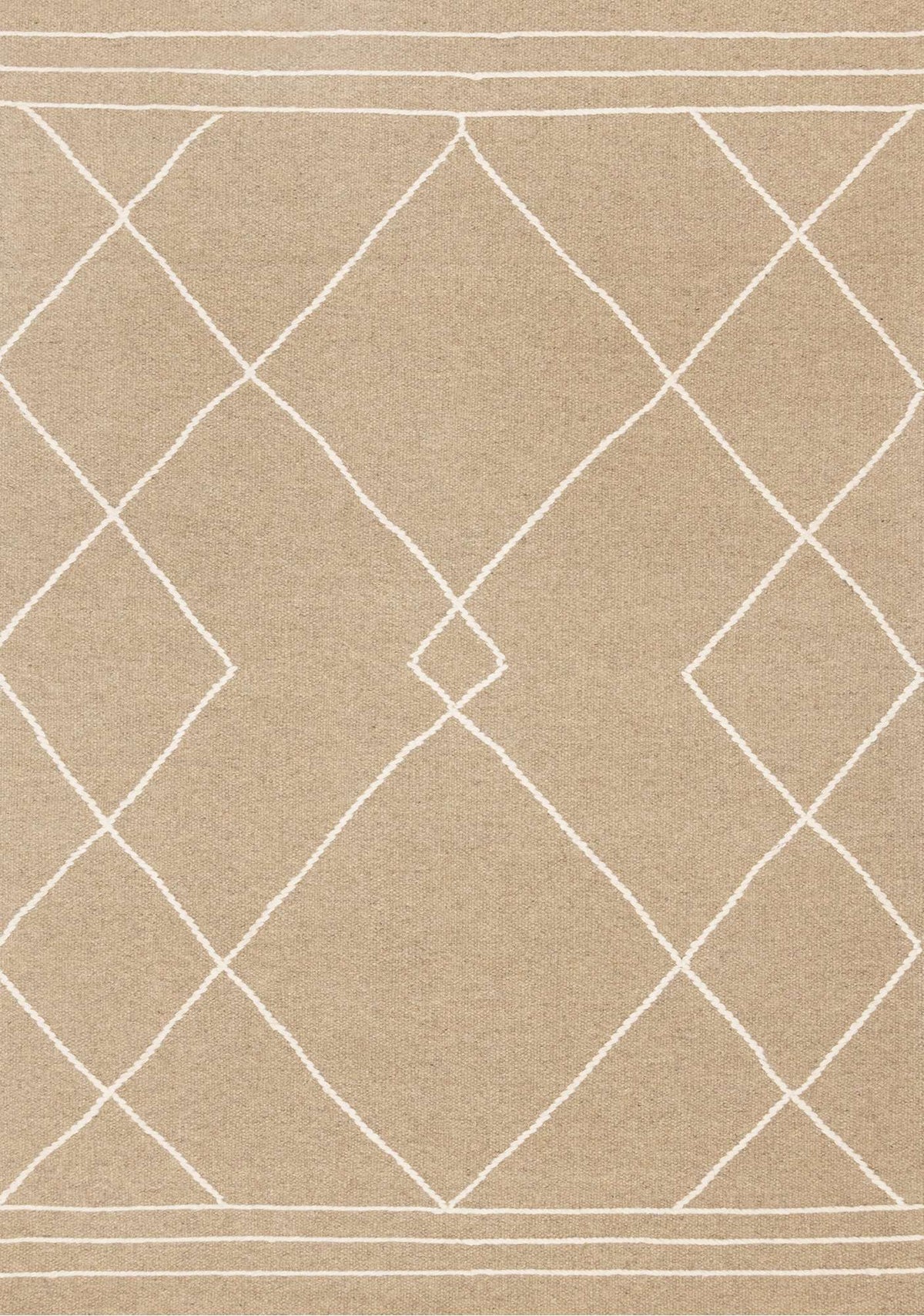Tapis Saguenay – motif beige et crème (Kalora Ascent 5107) – Meubles TOCO