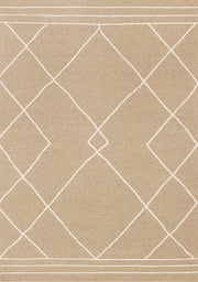 Beige et crème / 5'3" x 7'7"