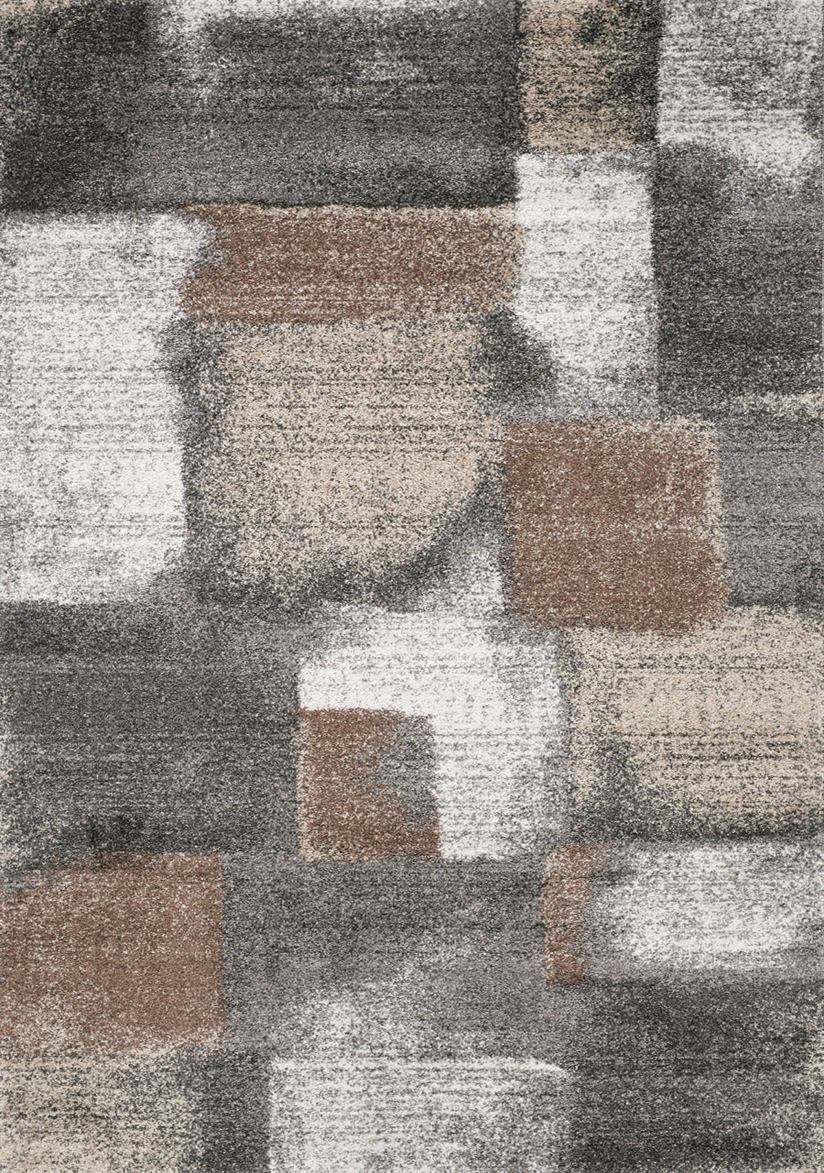 Tapis Rimouski – motif beige et noir, géométrique (Kalora Breeze A184/9727) – Meubles TOCO