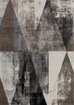 Tapis Rimouski – motif beige et noir, effet vieilli (Kalora Breeze E119/7127) – Meubles TOCO