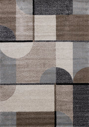Beige et noir / 5'3" x 7'7"