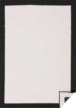 Tapis Bonaventure – motif noir et crème (Kalora Bristol 5052/0110) – Meubles TOCO
