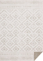 Tapis Bonaventure – motif crème et taupe (Kalora Bristol 5544/0620) – Meubles TOCO