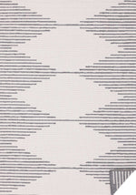 Tapis Bonaventure – motif crème et gris (Kalora Bristol 5620/0010) – Meubles TOCO