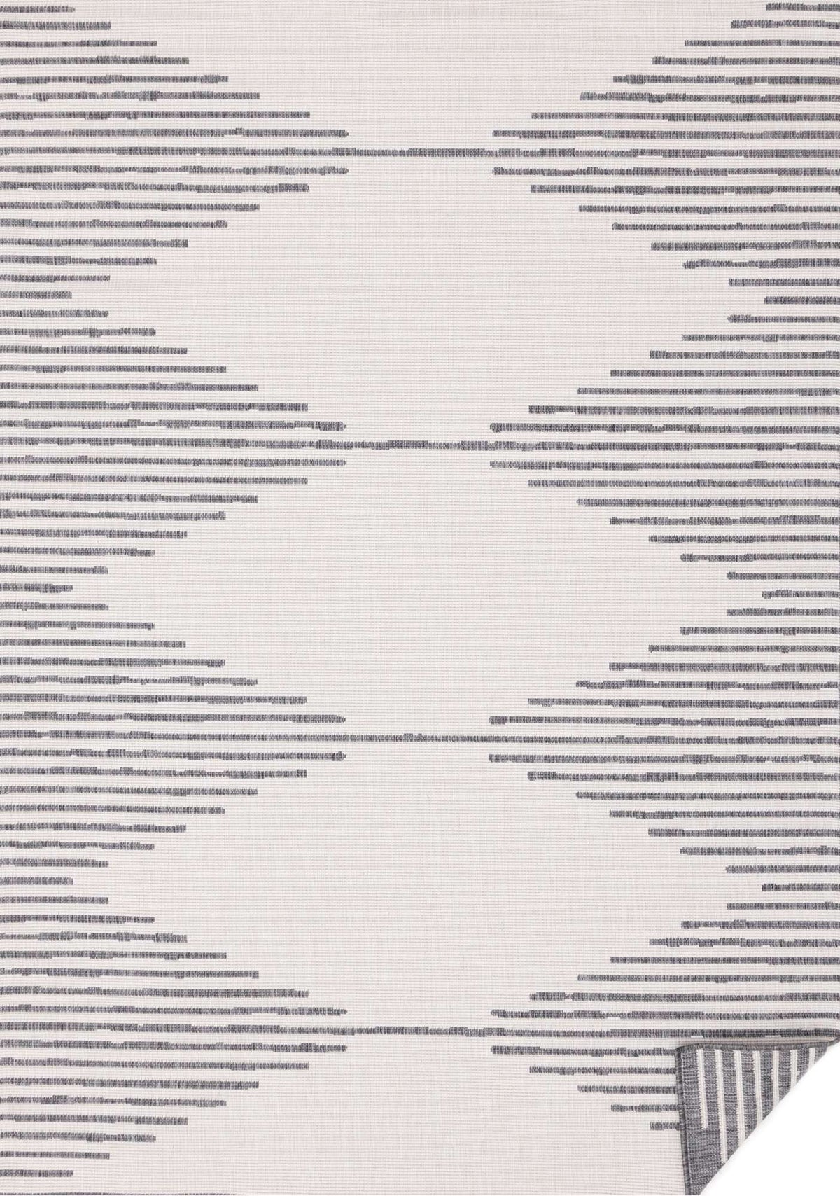 Tapis Bonaventure – motif crème et gris (Kalora Bristol 5620/0010) – Meubles TOCO