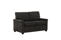 Causeuse Sofa-Lit Chico | Charbon | Beige |