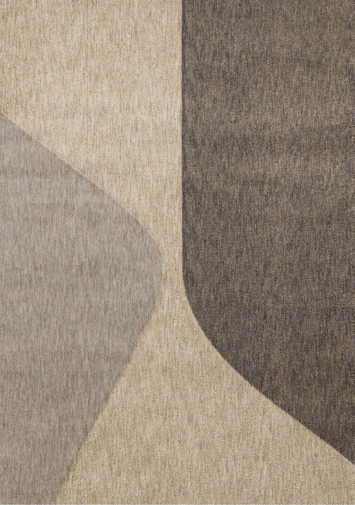 Tapis Magog – motif beige et gris, uni (Kalora Cora 5597/21) – Meubles TOCO