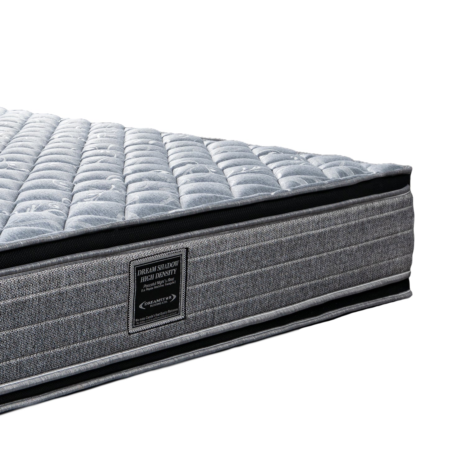 Matelas Dream Shadow avec Surface Coussinée Deux Côtés | Extra Ferme | Queen