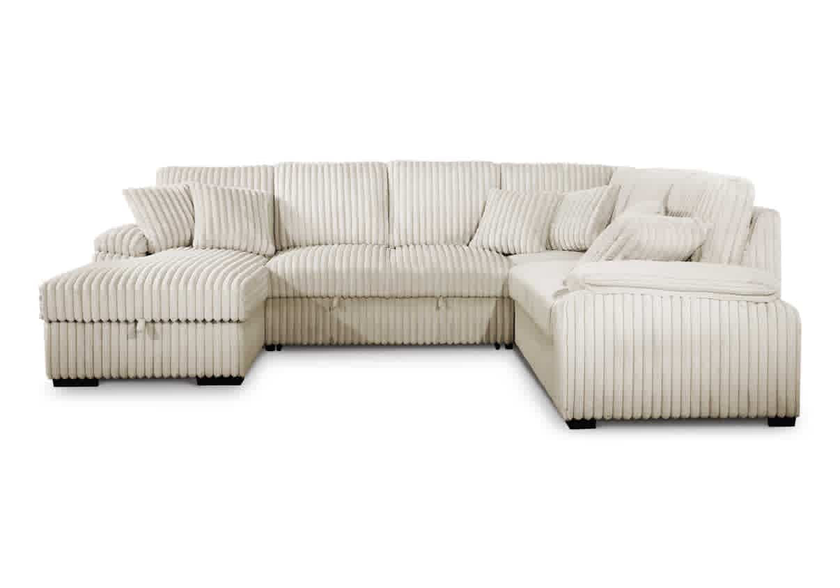 Sofa-Lit Sectionnel/ Velours Côtelé/ Wyatt