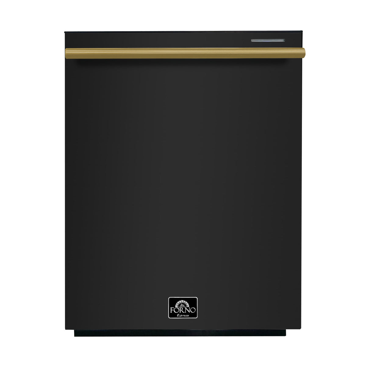 Lave-vaisselle Forno Pozzo noir FDWBI8067-24BLK avec poignée en laiton antique – Meubles TOCO