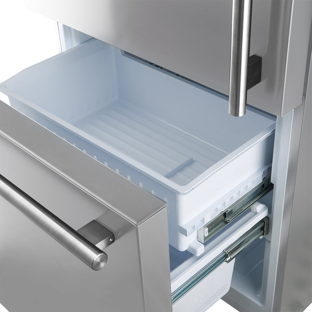 Réfrigérateur Forno Milano inox FFFFD1786-31S – tiroir de congélation – Meubles TOCO