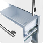 Réfrigérateur Forno Milano blanc FFFFD1786-31WHT – tiroir de congélation – Meubles TOCO