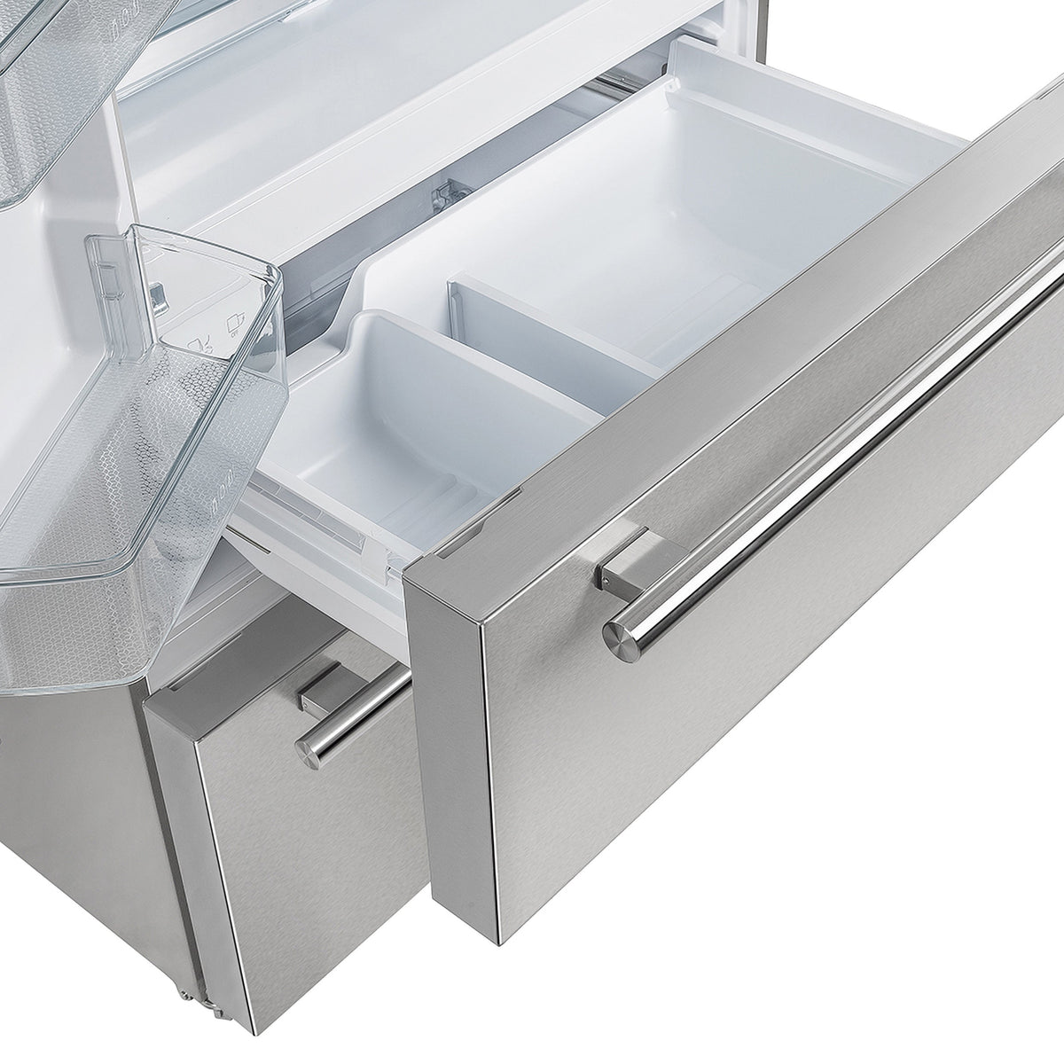 Réfrigérateur à portes françaises Forno Moena inox FFRBI1820-36SB – tiroirs de congélation – Meubles TOCO