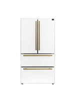 Réfrigérateur à portes françaises Forno Moena blanc FFRBI1820-36WHT – vue de face – Meubles TOCO