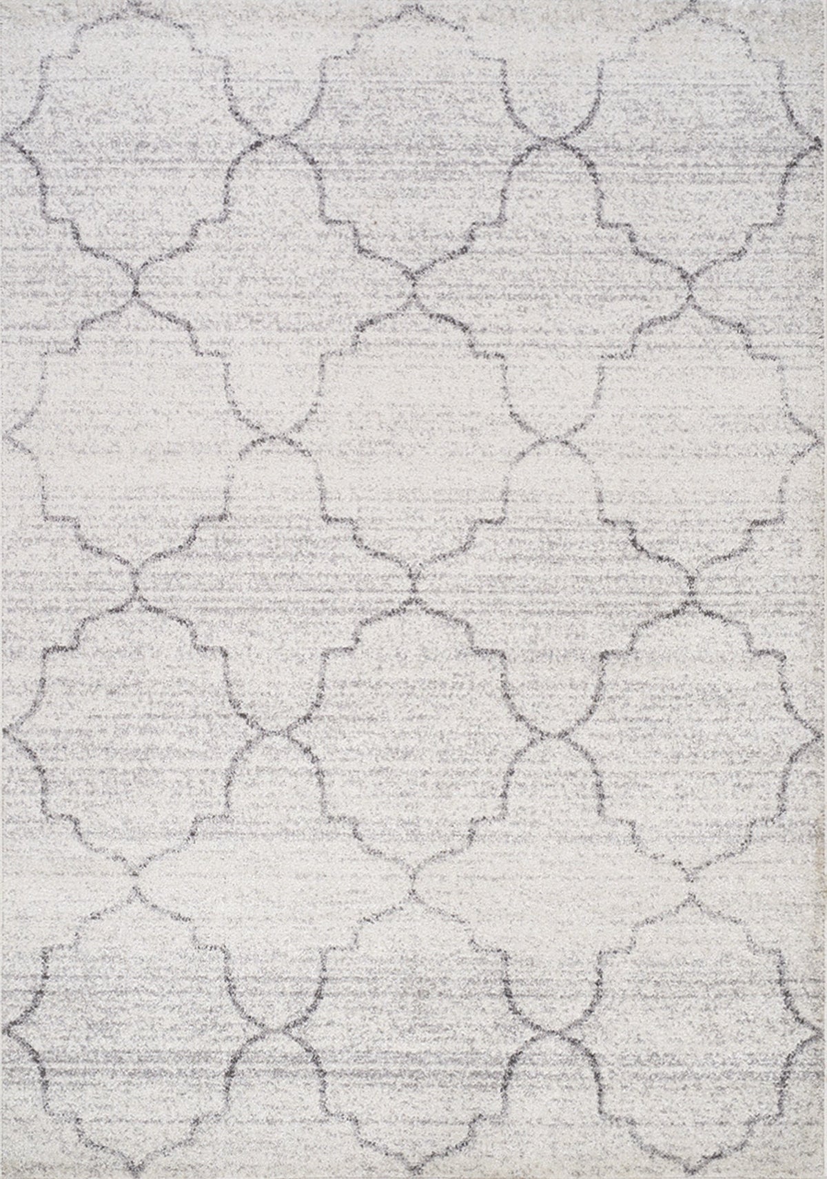 Tapis Frontenac – motif gris et blanc, géométrique (Kalora Focus 8774/9363) – Meubles TOCO