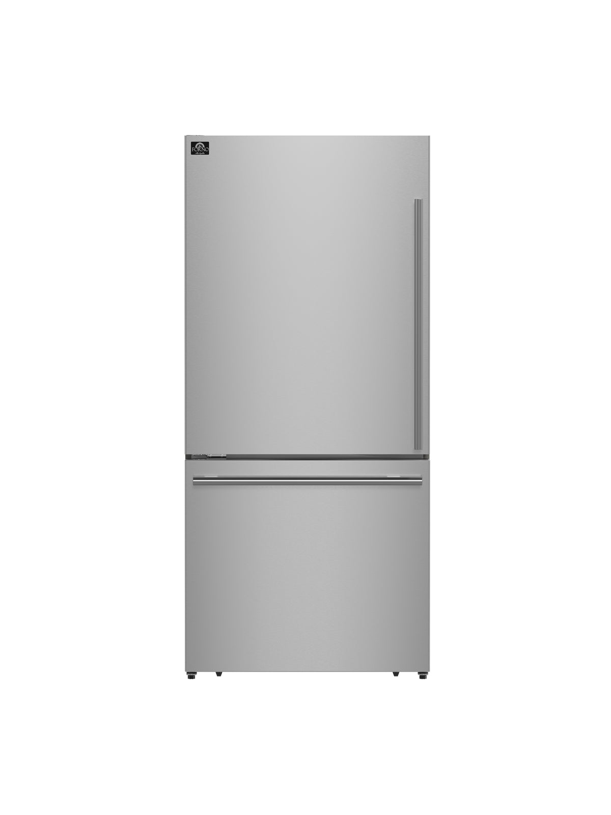 Réfrigérateur Forno Milano inox FFFFD1786-31S – vue de face – Meubles TOCO