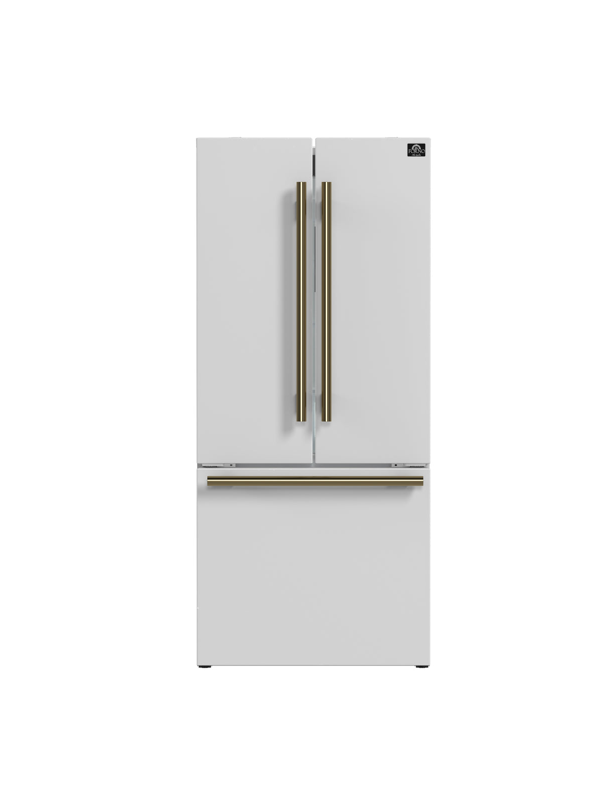 Réfrigérateur à portes françaises Forno Gallipoli blanc FFFFD1974-31WHT – vue de face – Meubles TOCO