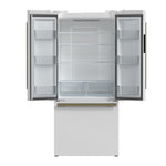 Réfrigérateur à portes françaises Forno Gallipoli blanc FFFFD1974-31WHT – portes ouvertes – Meubles TOCO