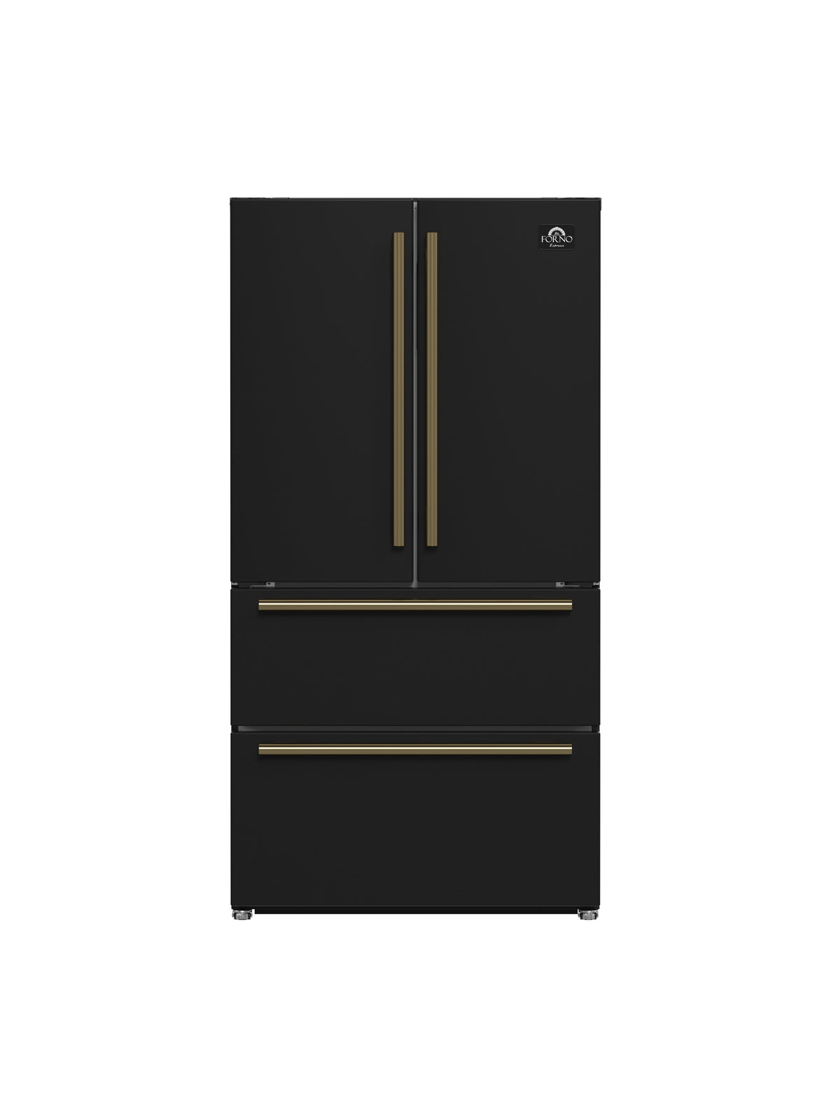 Réfrigérateur à portes françaises Forno Moena noir FFRBI1820-36BLK – vue de face – Meubles TOCO