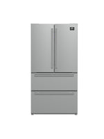 Réfrigérateur à portes françaises Forno Moena inox FFRBI1820-36SB – vue de face – Meubles TOCO