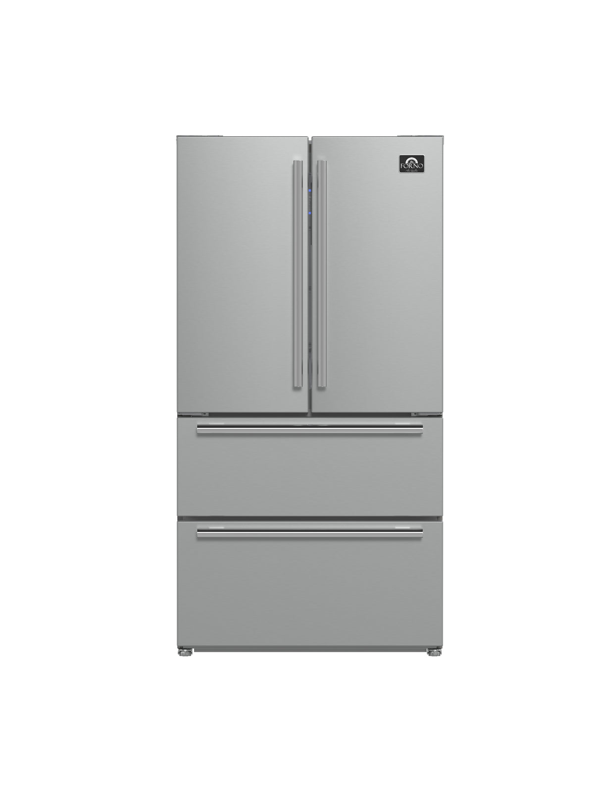 Réfrigérateur à portes françaises Forno Moena inox FFRBI1820-36SB – vue de face – Meubles TOCO