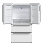 Réfrigérateur à portes françaises Forno Moena blanc FFRBI1820-36WHT – portes ouvertes – Meubles TOCO