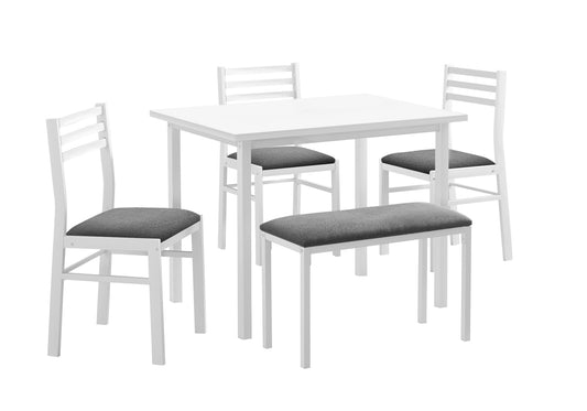 Ensemble de Cuisine - 5PCS / Dessus Blanc / Métal Blanc / #MO1031