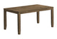 Table de Cuisine- 60'' / Bois Plaqué Brun Antique / MO1341