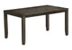 Table de Cuisine- 60'' / Bois Plaqué Antique Gris / MO1346