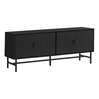 Meuble T.V - 60"L / Base en Métal Noir / #MO2733