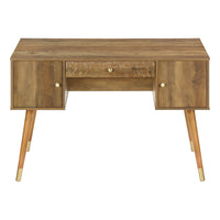 Bureau - 48"L / Noyer Mi- Siècle / #MO2838