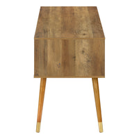 Bureau - 48"L / Noyer Mi- Siècle / #MO2838